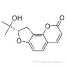 2H-Furo[2,3-h]-1-benzopyran-2-one,8,9-dihydro-8-(1-hydroxy-1-methylethyl) CAS 3804-70-4
